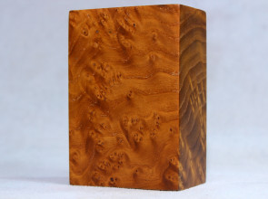 Stabilized Russian Olive Burl Wood Mod Block